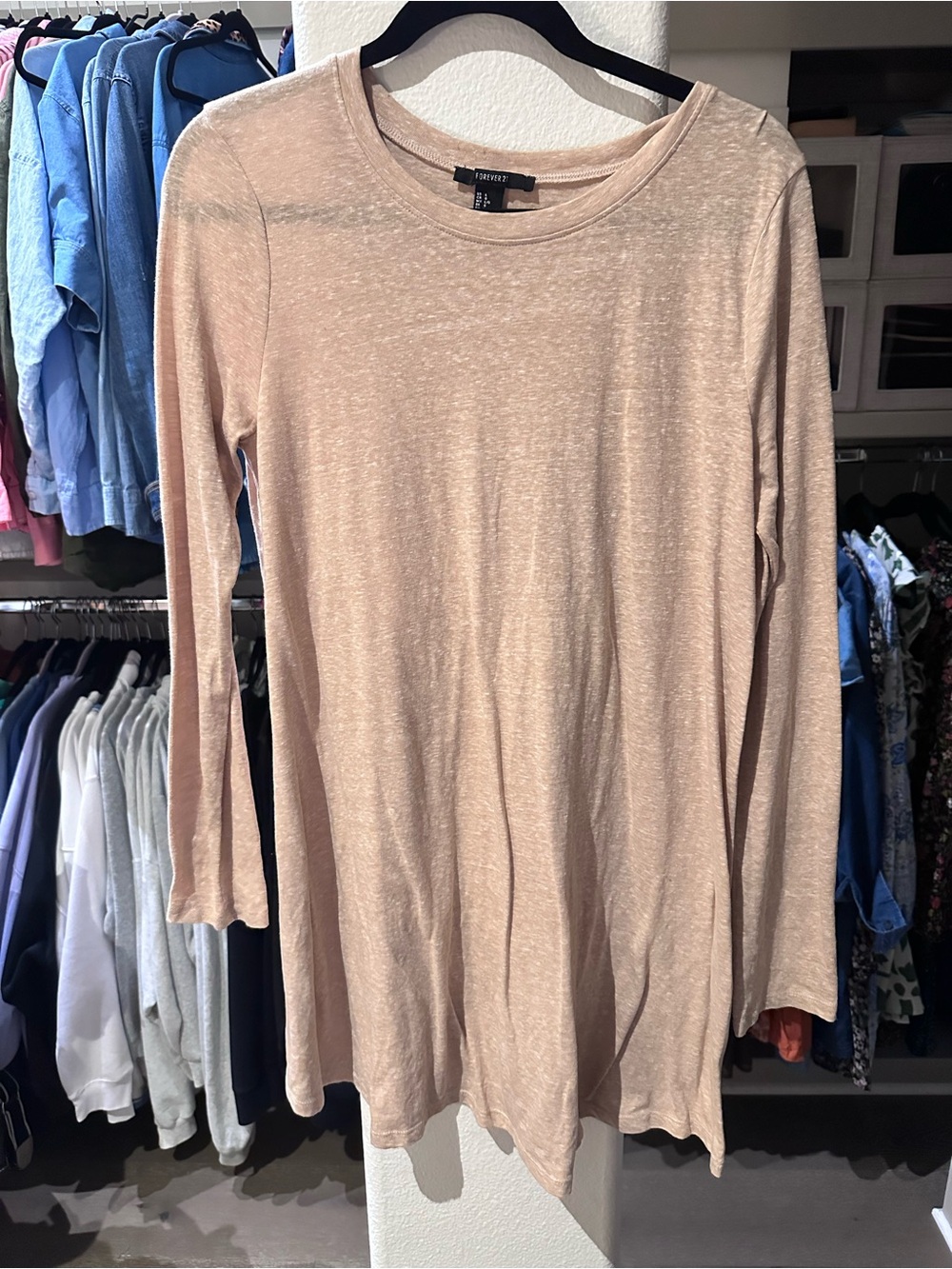 Women's Long Sleeve T-shirt/Swing Dress
